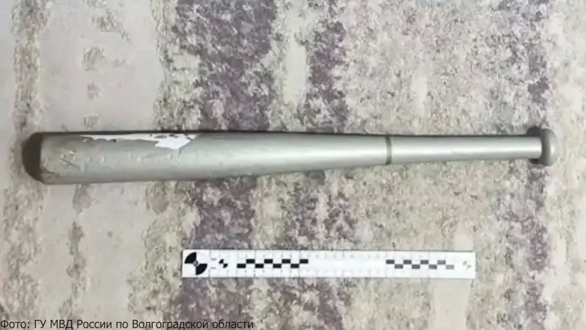 В Волгограде мужчину задержали за избиение знакомого бейсбольной битой