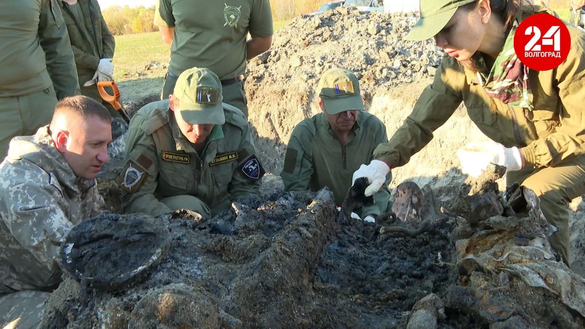 Под Волгоградом нашли останки самолета времен Великой Отечественной войны Под Волгоградом нашли останки самолета времен Великой Отечественной войны