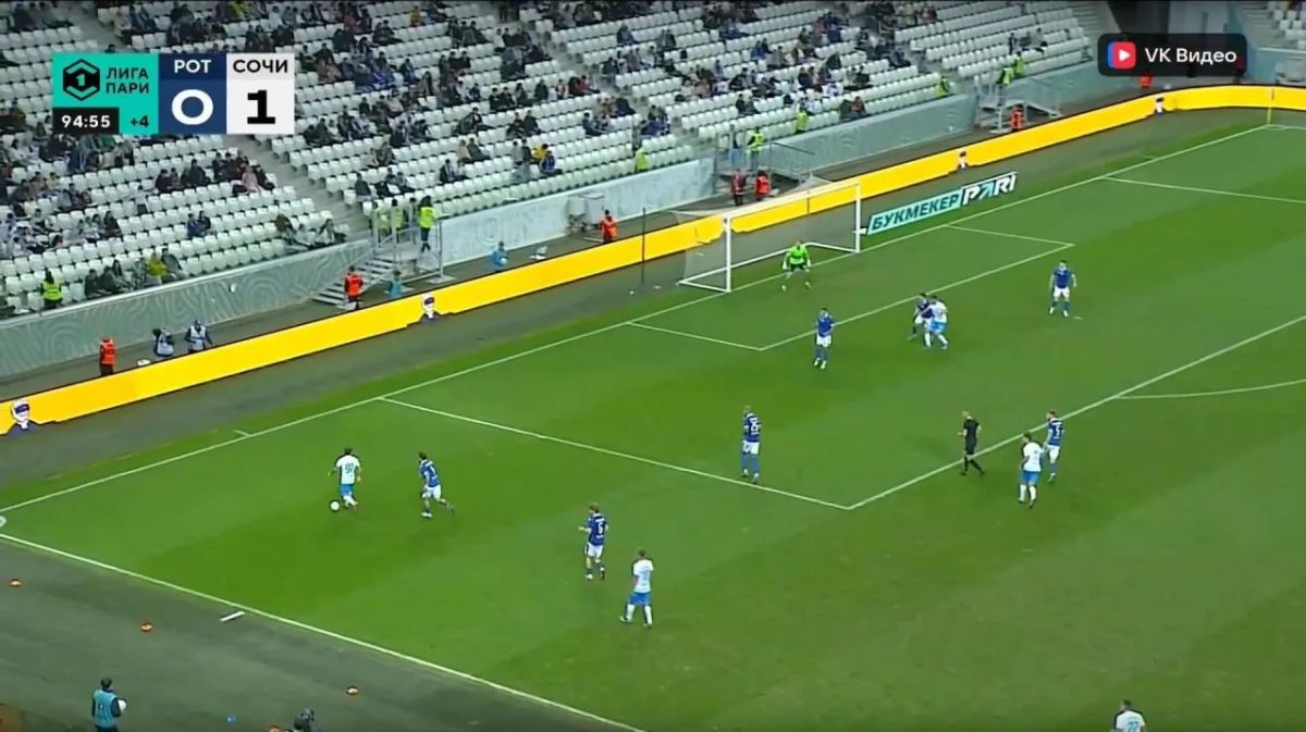 «Ротор» проиграл «Сочи» дома – 0:1