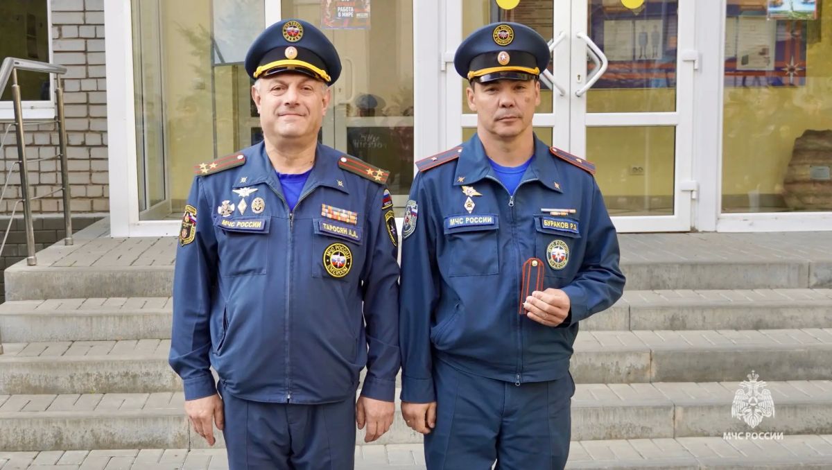 В Главном управлении МЧС России по Волгоградской области состоялось торжественное построение В Главном управлении МЧС России по Волгоградской области состоялось торжественное построение