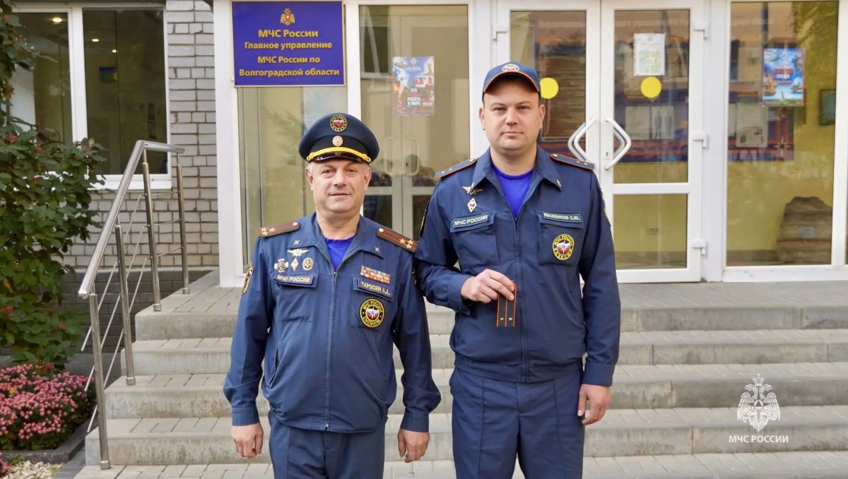 В Главном управлении МЧС России по Волгоградской области состоялось торжественное построение В Главном управлении МЧС России по Волгоградской области состоялось торжественное построение