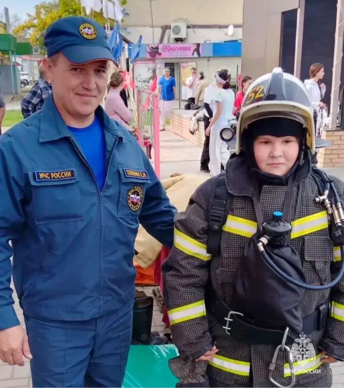 Пожарные стали частью большого районного праздника
